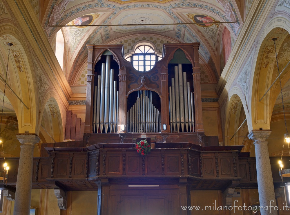 Campiglia Cervo (Biella) - Organo della Chiesa Parrocchiale dei Santi Bernardo e Giuseppe